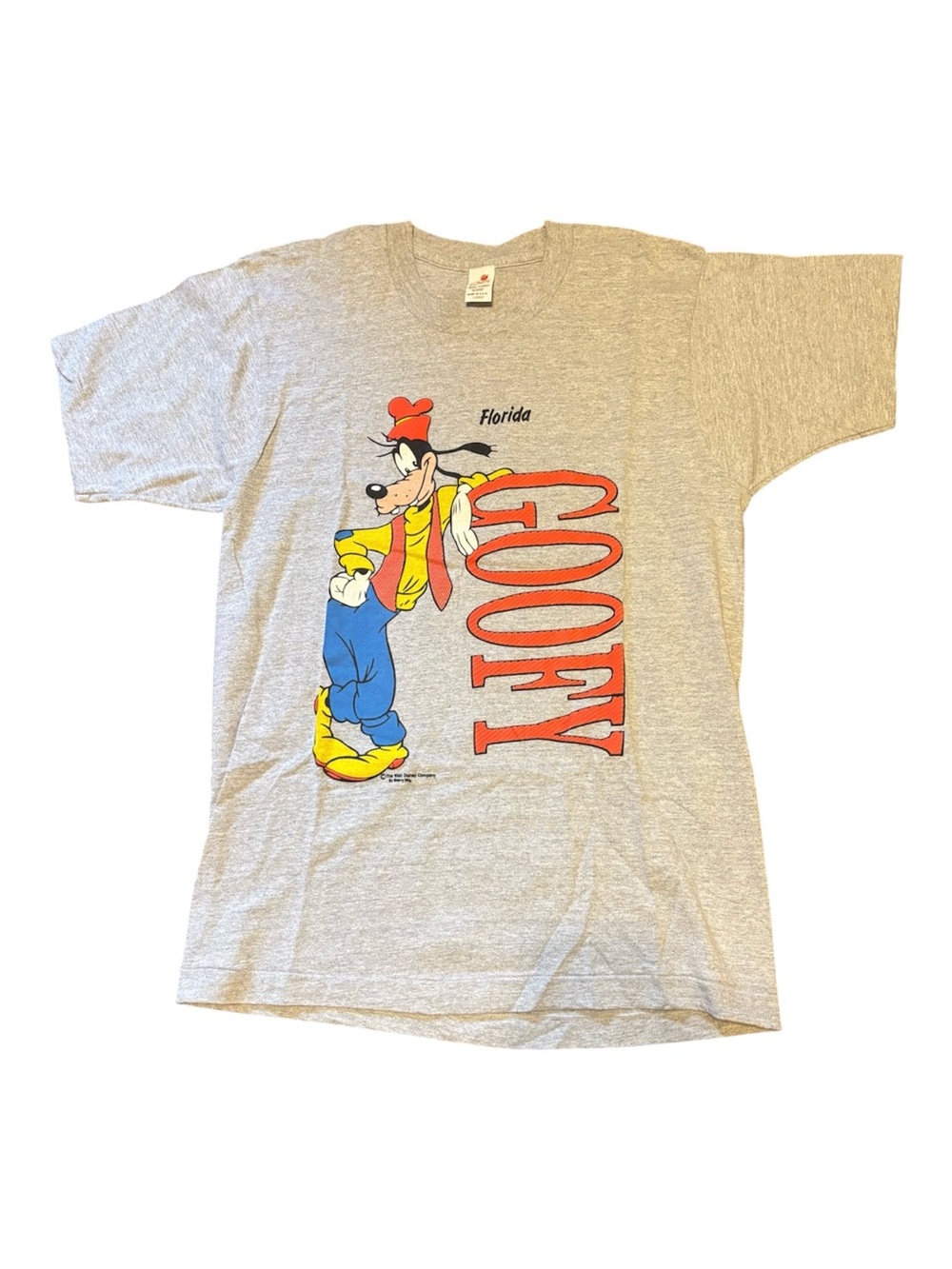 Sherry vintage gray Goofy Graphic Tee -single stitch Size L - never worn